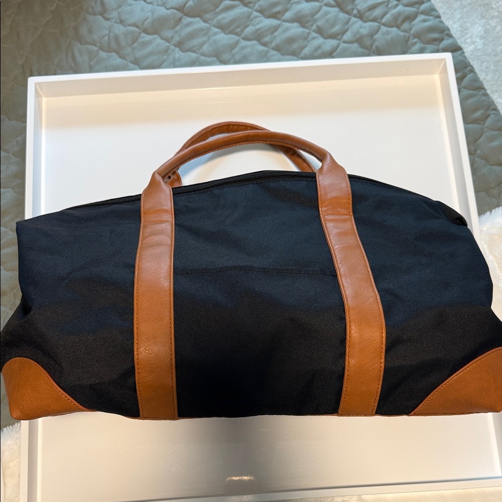 Stylish Black and Brown Men's Bag